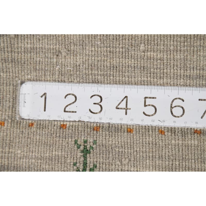 Tribal Gabbeh Indian Foyer Rug Handmade Wool Carpet - 2'0" x 3'0"