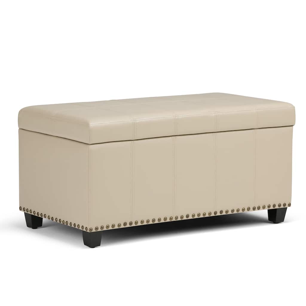 Modern Storage Ottoman Bench for Living Room