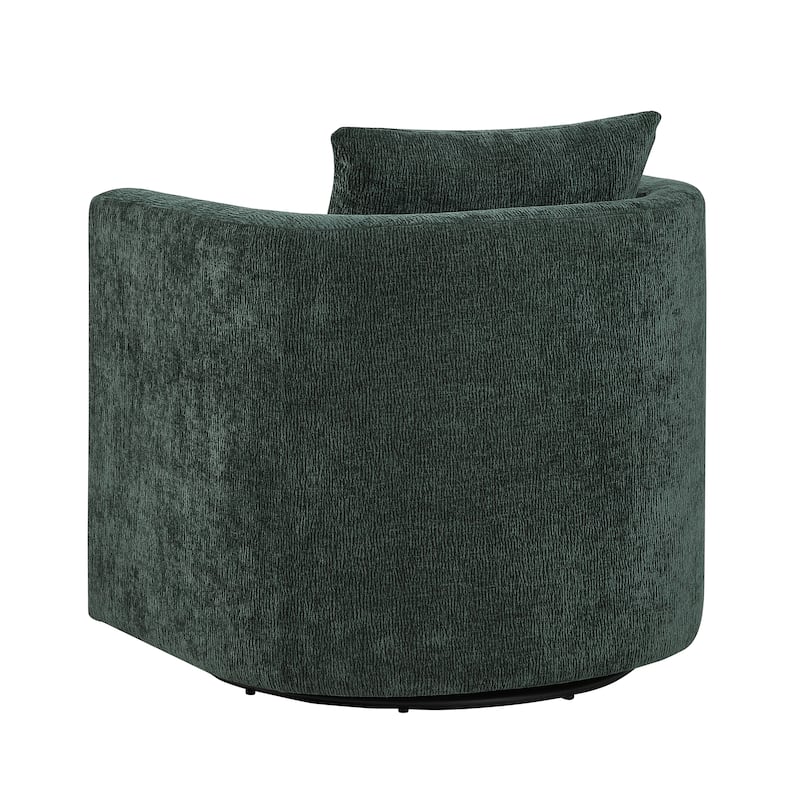 Sylvani Swivel Barrel Chair by Greyson Living