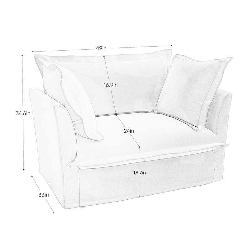 Armchairs Accent Chair Set of 2