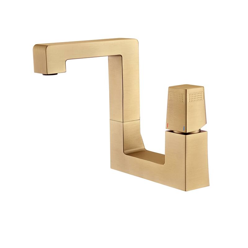 Single Handle Single Hole Bathroom Sink Faucet