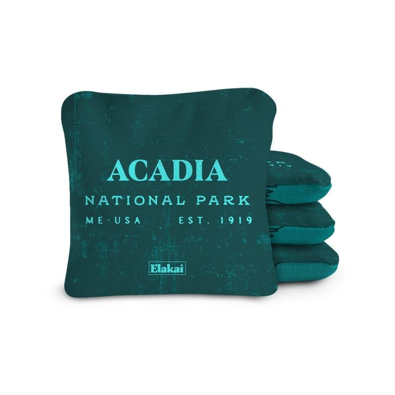 Acadia National Park Dual Sided Pro Cornhole Bags (Set of 4)