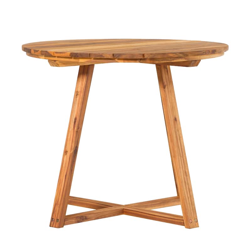 Middlebrook 36-inch Round Solid Wood Patio Dining Table