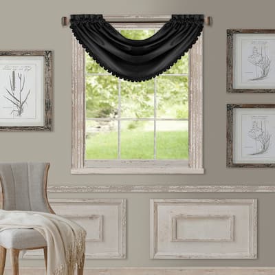 All Seasons Waterfall Window Valance - 52"x36"