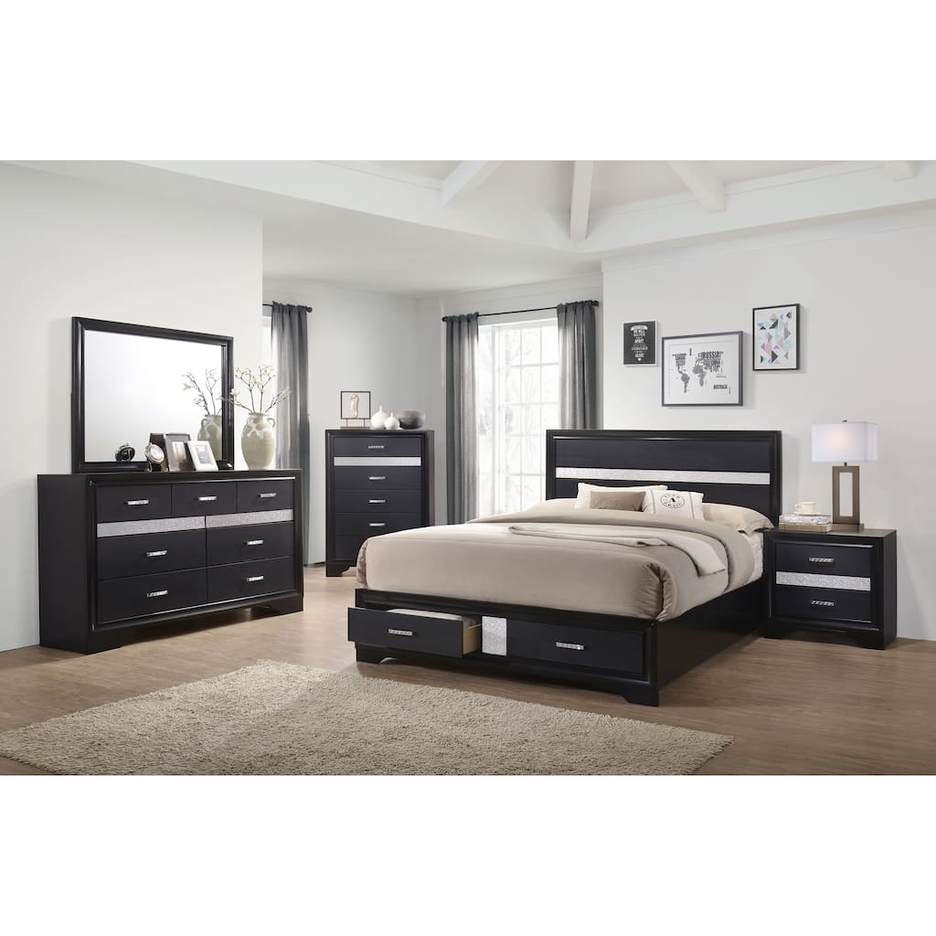 Miranda Bedroom Set Black
