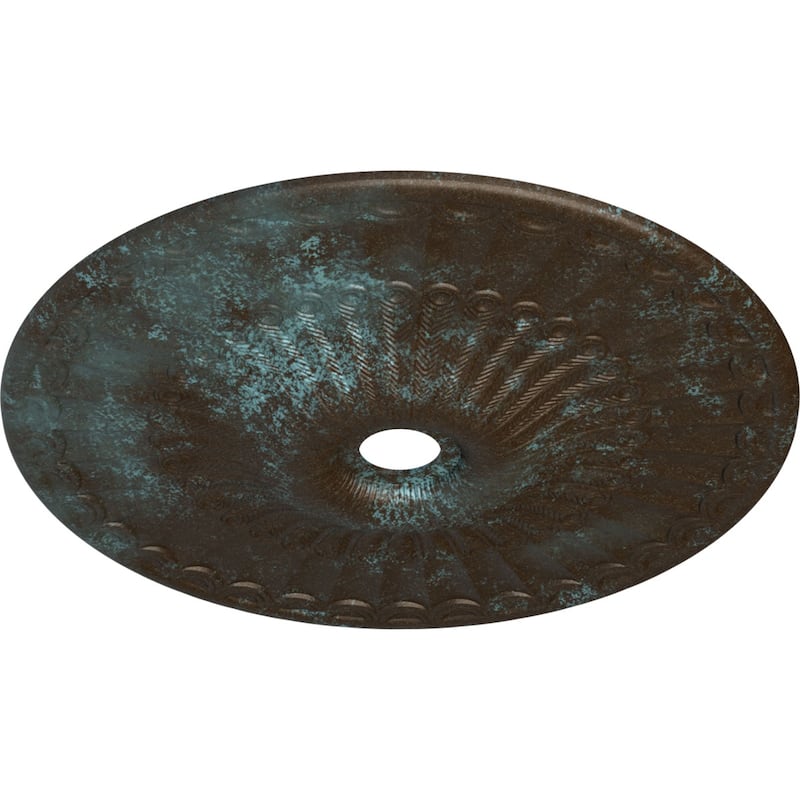 36 5/8"OD x 3 5/8"ID x 2 3/8"P Galveston Ceiling Medallion