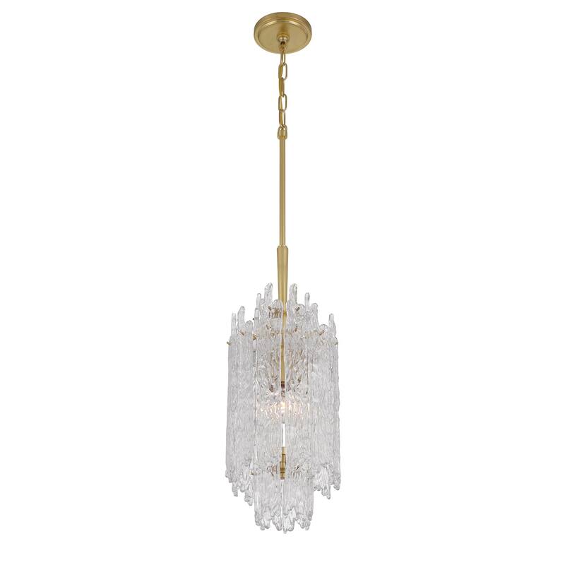 Crystorama Lighting Group ACK-921 Ackerly 9" Wide Mini Pendant with