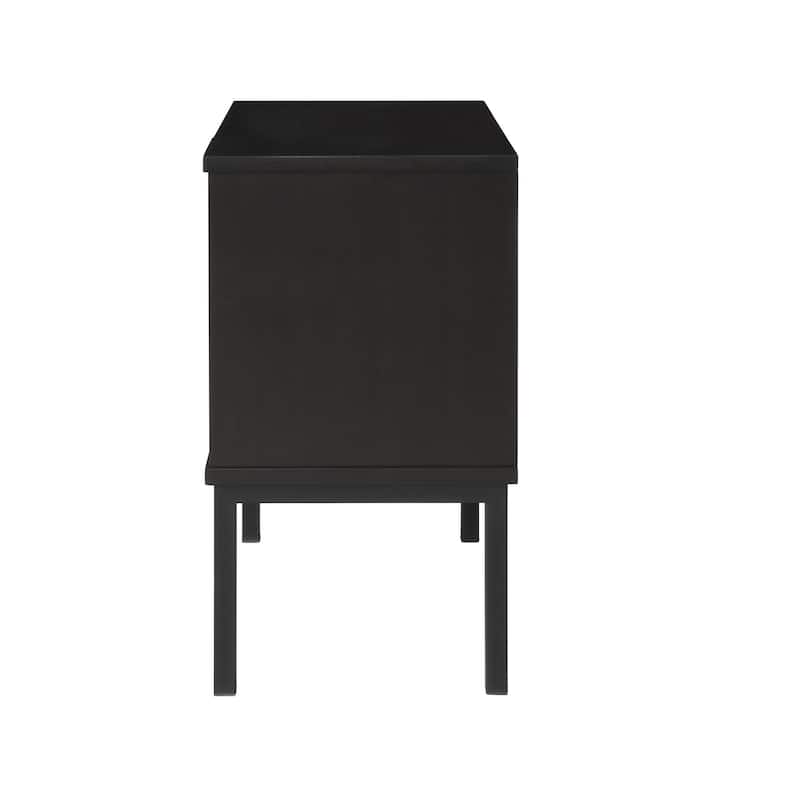 NPD Furniture Caine Rattan Nightstand