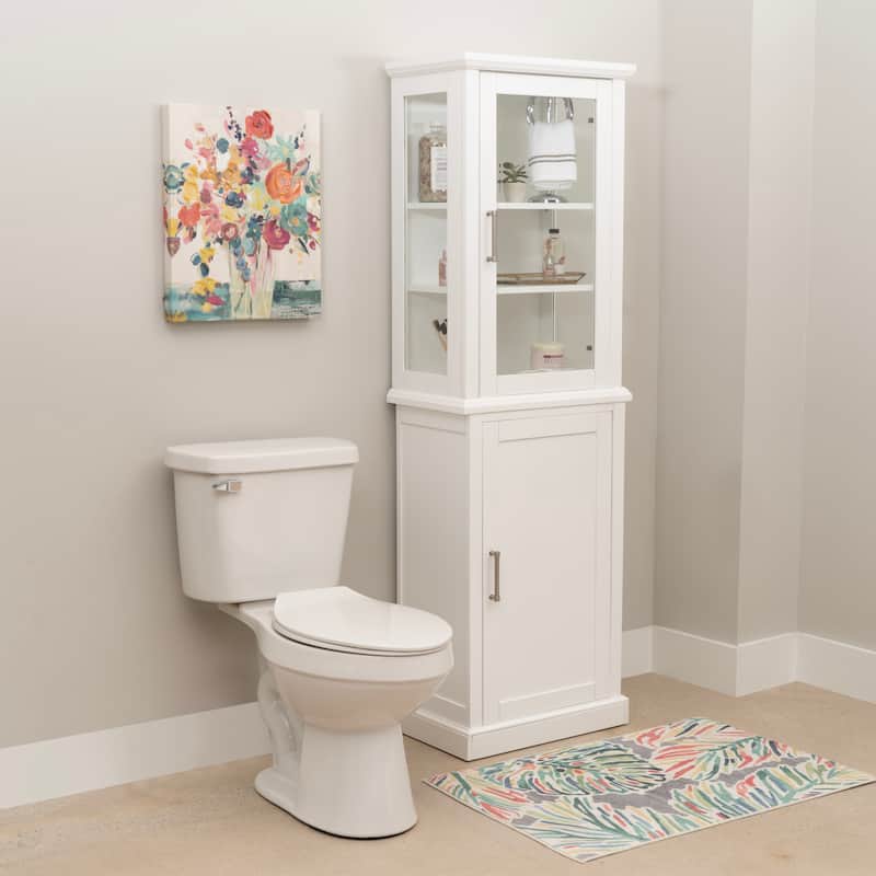 Serenity Tall Cabinet Black