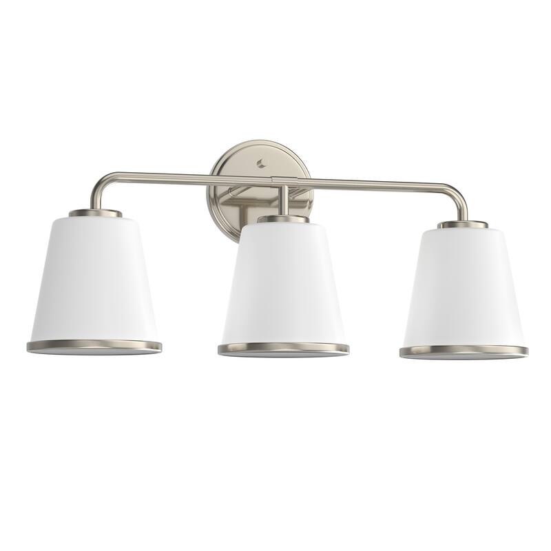 YANSUN Modern 3-Light Wall Light Fixture for Vanities, Bathrooms