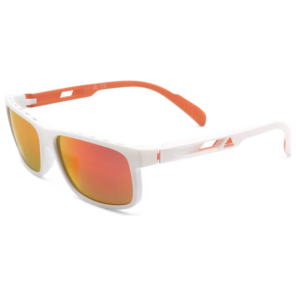 Adidas Sport Man 58mm White Sunglasses SP0023-21L-58