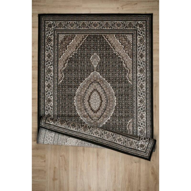 Master Collection Border Transitional Area Rug