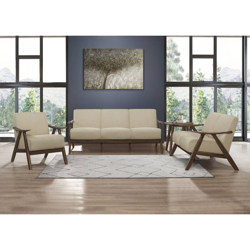 Modern Upholstered Armchair 1pc Accent Chair