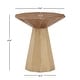 preview thumbnail 12 of 11, Bach Antique Gold Reclaimed Style Decagon Table Set by iNSPIRE Q Bold