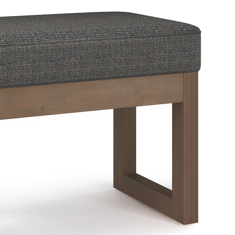 WYNDENHALL Madison 26 inch Wide Contemporary Rectangle Ottoman Bench