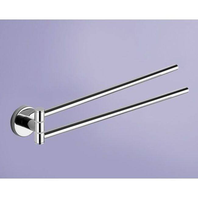 Nameeks Gedy Wall Mounted Towel Bar - Polished Chrome