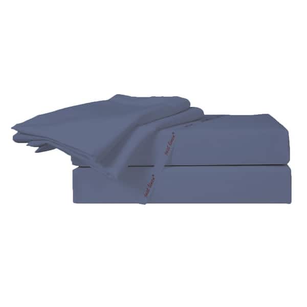 slide 2 of 3, 360 TC Super Fine 100pct Pima Cotton Sateen Solid Color Sheet Set