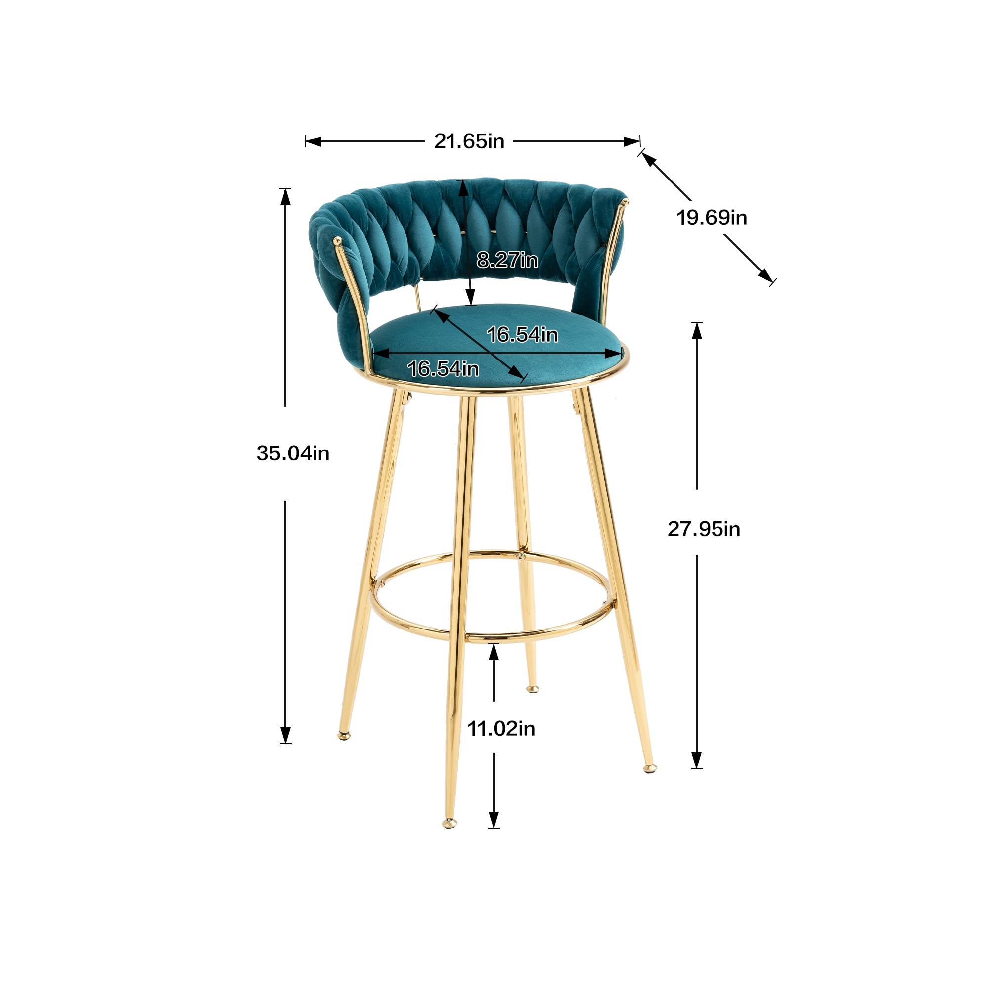 Breakfast bar stools teal outlet