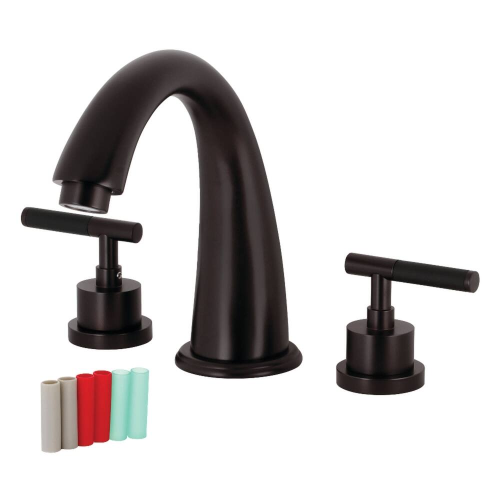 Kingston Brass Kaiser Deck Mounted Roman Tub Filler