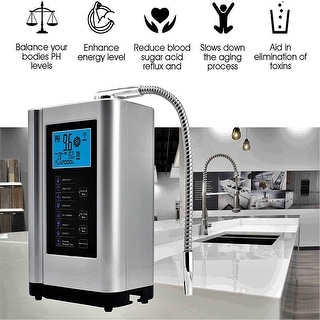 Alkaline Water Ionizer Up to 500mV ORP PH 3.5 10.5 Water Purifier Machine with 7 Water Settings 6000 Liters Per Filter Bed Bath Beyond 31415657