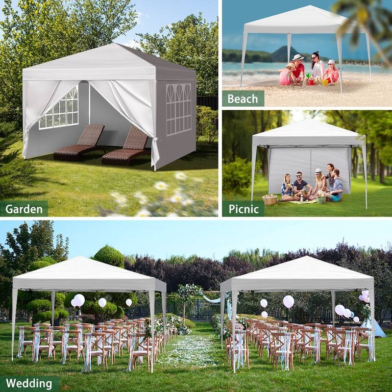 3 x 3m Practical Waterproof Folding Tent 3 Colors