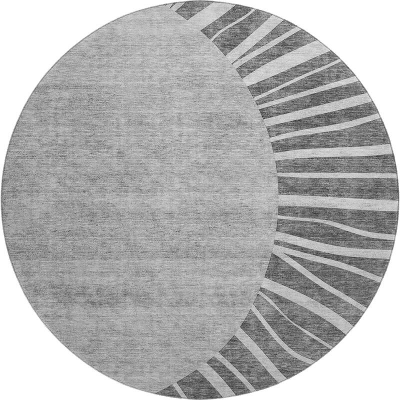 Premium Washable Super Soft Contemporary Rays Mayfield Rug