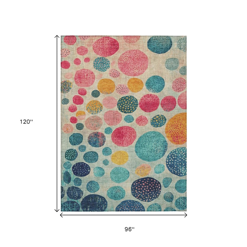 HomeRoots Geometric Transitional Rectangle Outdoor Rug