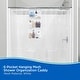 preview thumbnail 7 of 8, Kenney 6-Pocket Hanging Mesh Shower Organization Caddy