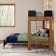 preview thumbnail 36 of 36, Max and Lily L-Shaped Twin over Queen Bunk Bed with Ladder on End