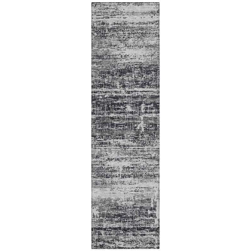 Machine Washable Indoor/ Outdoor Chantille Solid Ombre Rug