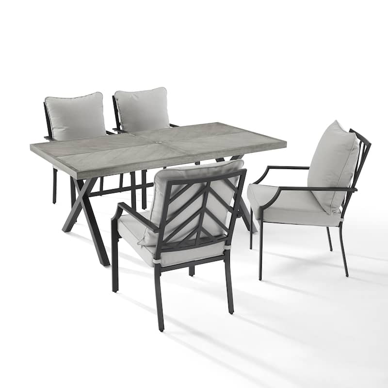 Crosley Otto 5Pc Outdoor Metal Dining Set