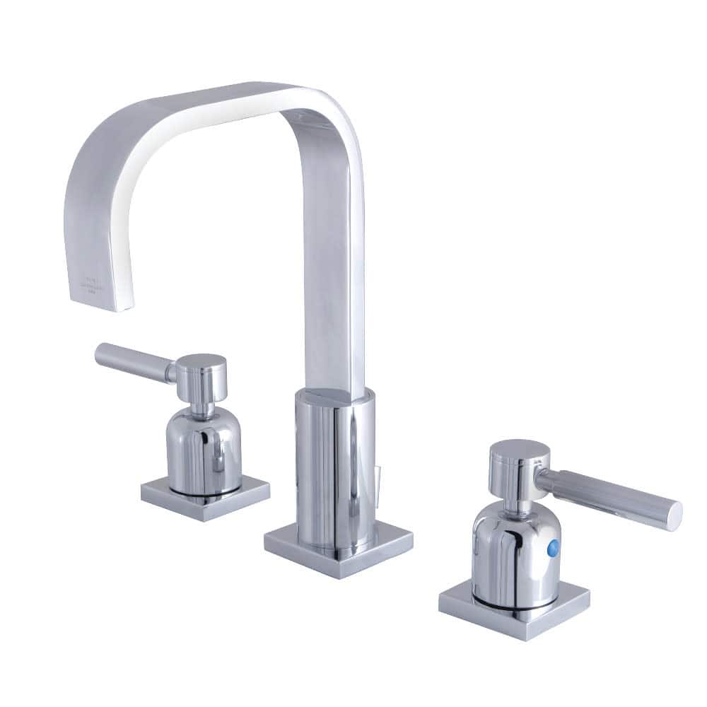 Kingston Brass Concord 1.2 GPM Widespread Bathroom Faucet with Pop-Up