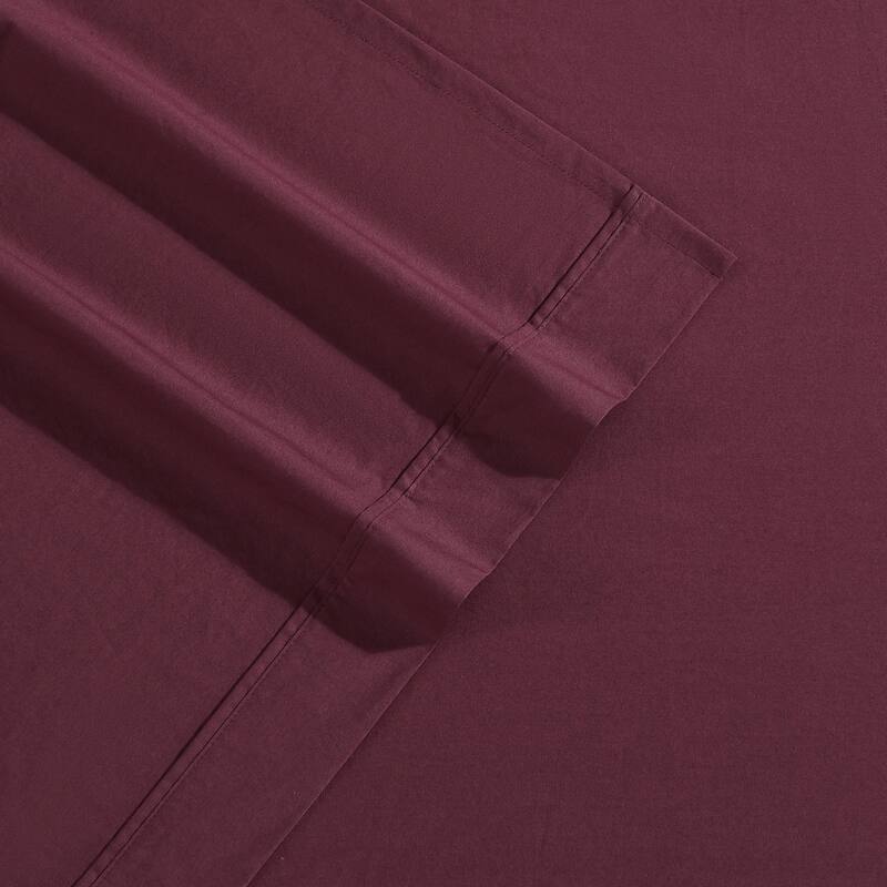 Calvin Klein Washed Cotton Percale Sheet Set