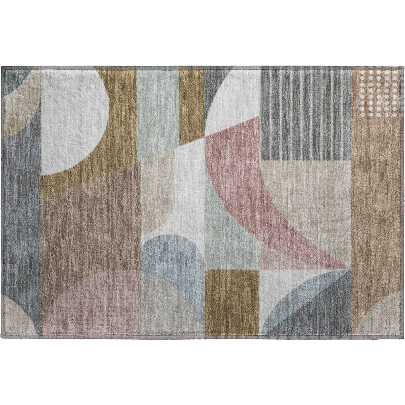 Premium Washable Super Soft Abstract Geo Mayfield Rug
