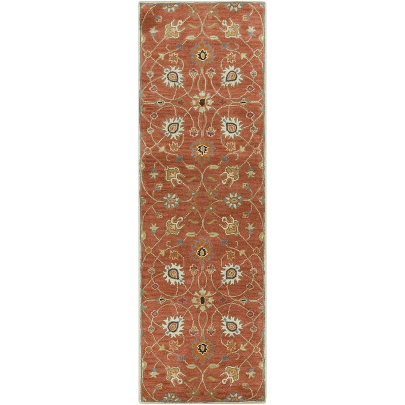 Livabliss Traditional Caesar Floral & Botanical Area Rug