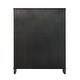 preview thumbnail 3 of 4, Abbyson Cindi Grey 5 Drawer Chest