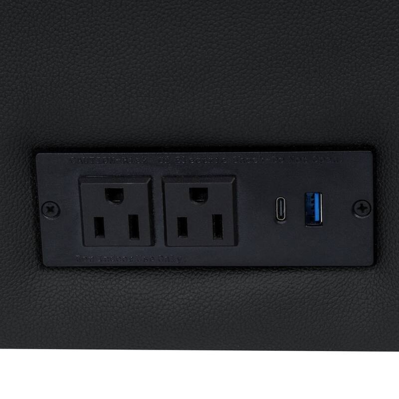 3 PC Commercial Seating Set with Outlets/USB/USB-C Ports - 33"W x 31.25"D x 32.5"H
