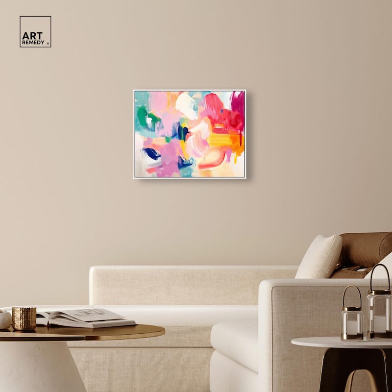 Pigment Play I Canvas by Art Remedy