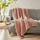 preview thumbnail 86 of 93, Madison Park Hand Made Chunky Double Knit Throw Blanket
