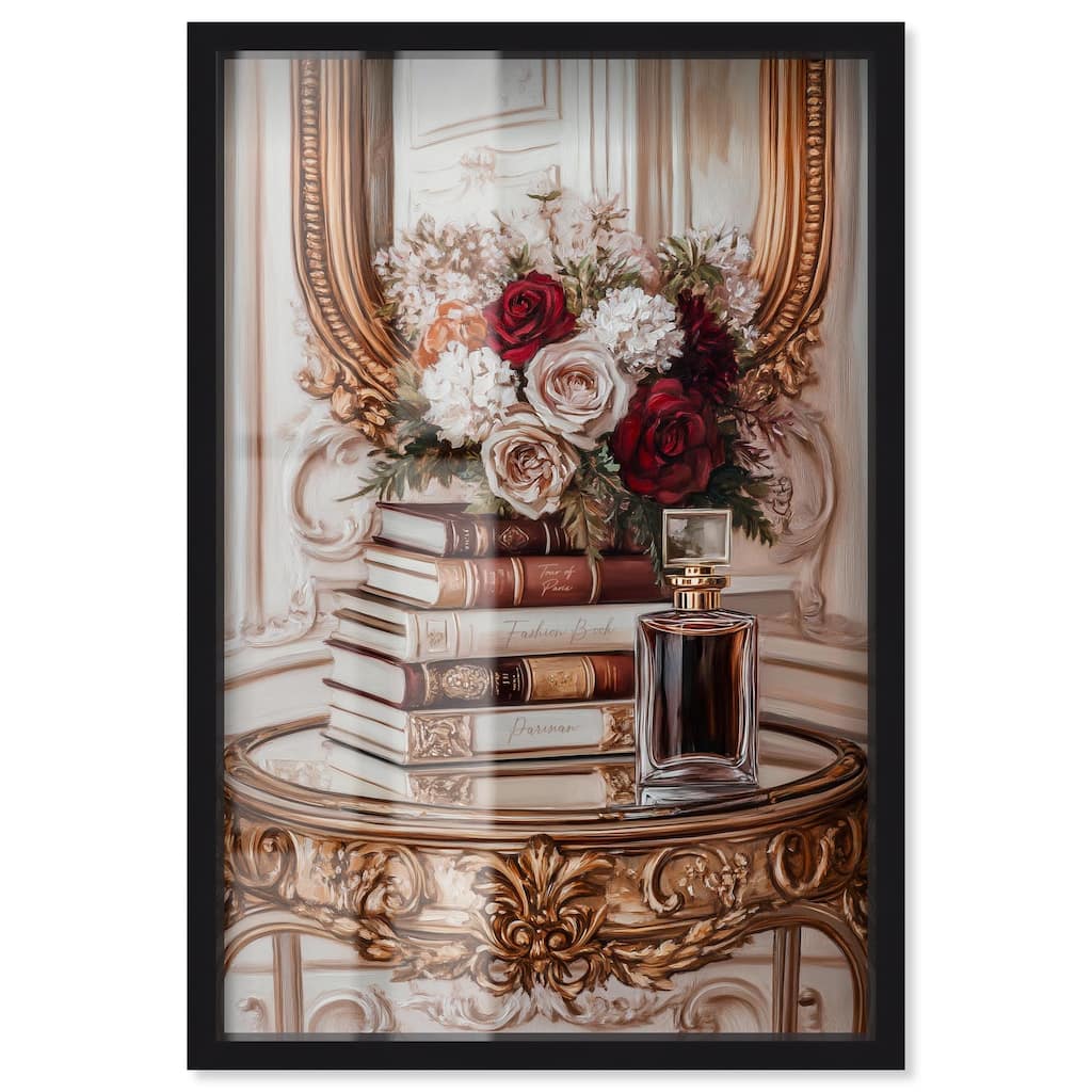 Lovely Mirror Glam Books Shadowbox by Art Remedy