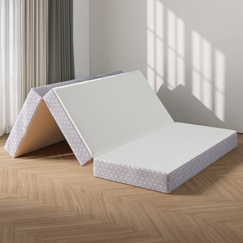 AFI, CoolSoft Size 6" Memory Foam Folding Mattress - Full