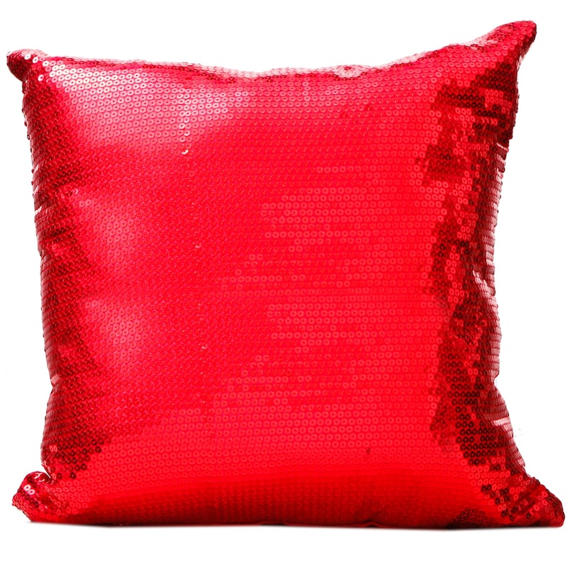 Gouchee Home Bling 16 x 16 Accent Pillow - Red