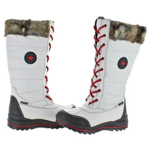 Shop Cougar Women S Chateau Faux Fur Trim Waterproof Winter Snow