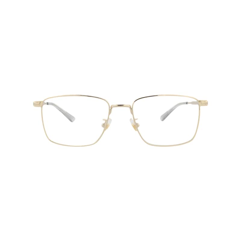 Montblanc Square-Frame Metal Optical Frames - Gold Gold Transparent - Gold