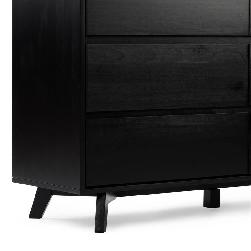 Plank and Beam Scandinavian 6-Drawer Dresser