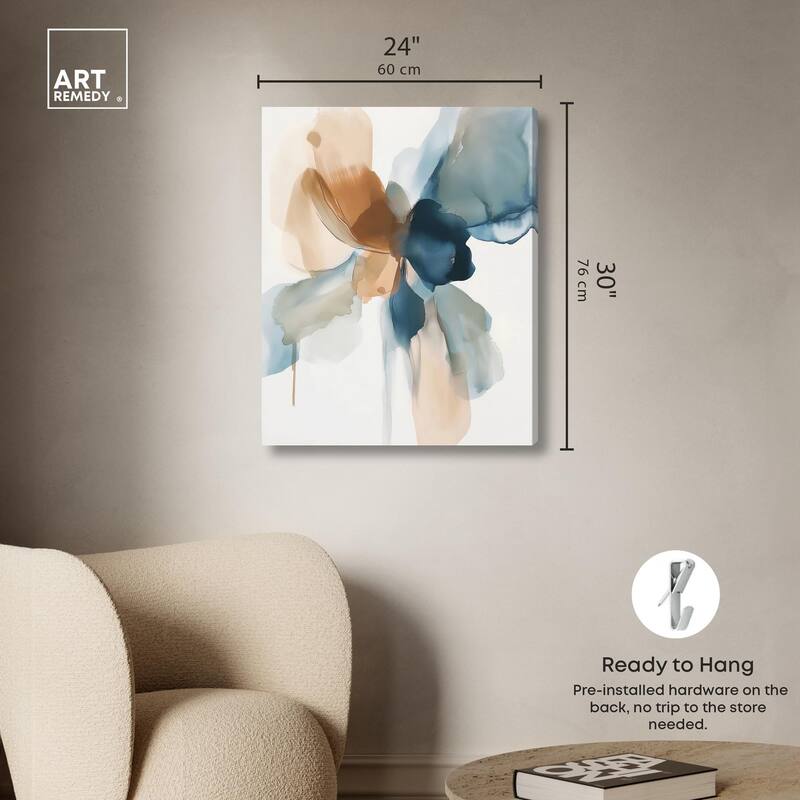 Hidden Depths Unveiled III Canvas by Art Remedy, Gallery Wrapped