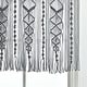 preview thumbnail 16 of 41, Lush Decor Boho Macrame Textured Cotton Valance/Kitchen Curtain/Wall Decor