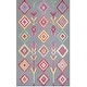 preview thumbnail 11 of 14, SAFAVIEH Handmade Bellagio Icy Modern Moroccan Wool Rug 5' x 8' - Dark Grey/Multi - Rectangle
