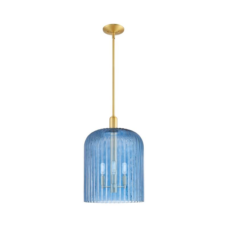 Innovations Lighting Downtown Urban - Bridal Veil - 3 Light 12" Stem Hung Mini Pendant