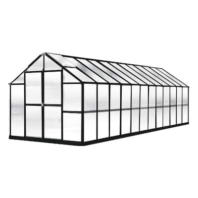 MONT Growers Edition Greenhouse 8FTx 24FT - Black Finish